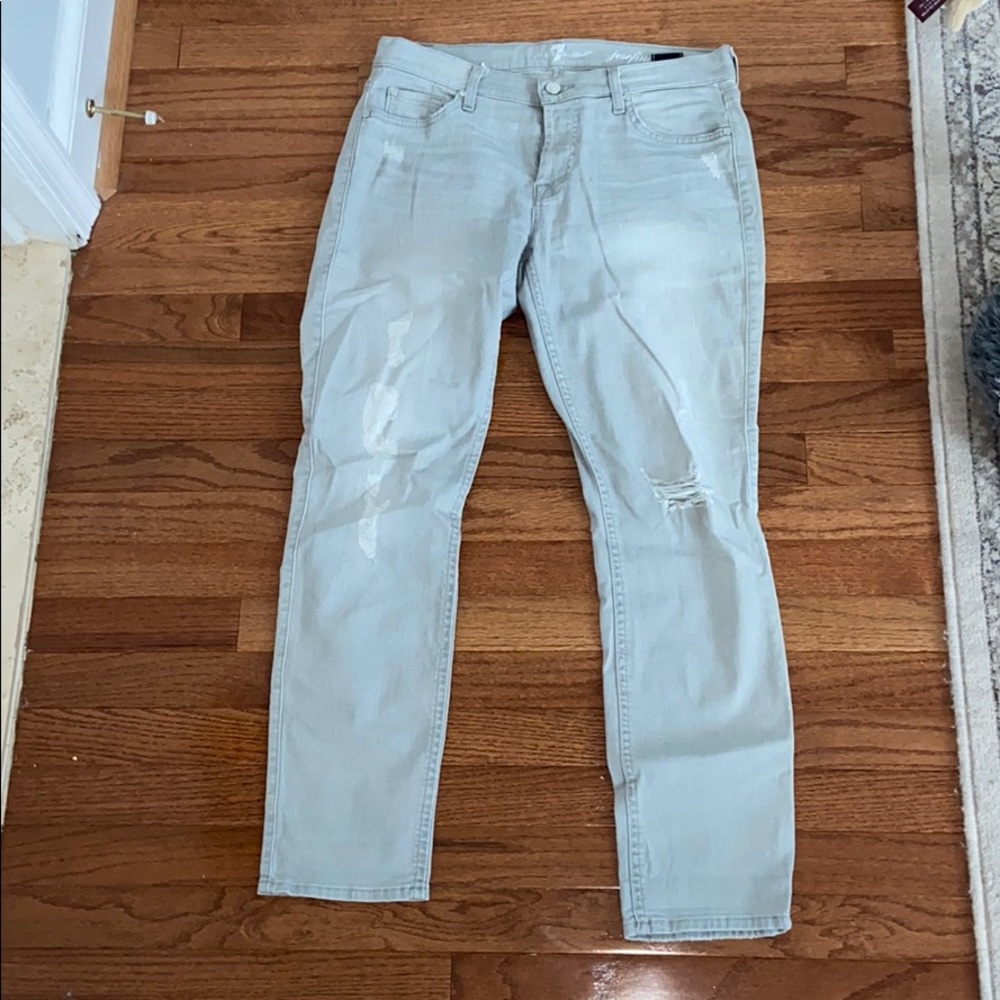 7 for all mankind skinny boyfriend jeans